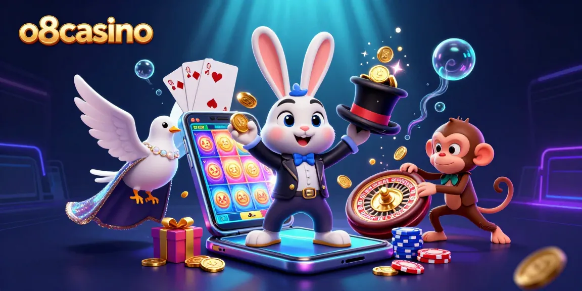 Experience thrilling gameplay at o8casino with exciting characters and rich visual elements.